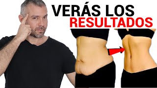 COMO ELIMINAR ABDOMEN BAJO Y FLACIDEZ rutina fácil  truco [upl. by Desirae]