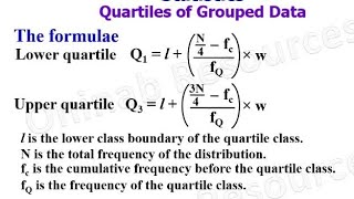 Statistics Quartiles of Grouped Data [upl. by Jahdal939]