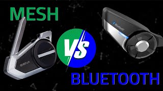 Bluetooth Intercom vs Mesh Intercom  Sena [upl. by Tansey]