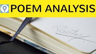 How to write a poem analysis  Gedichtinterpretation im Englischen schreiben [upl. by Joceline]