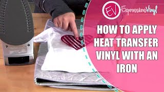 Heat Transfer Vinyl with an Iron [upl. by Yme882]