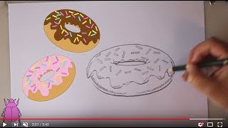 How to Draw a Donut [upl. by Cartan]