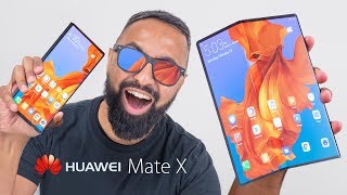 Huawei Mate X  The FOLDABLE 5G Smartphone [upl. by Zeidman]