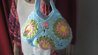 Haken  tutorial 214 grannytasje [upl. by Aisined]