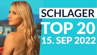 Schlager Charts Top 20  15 September 2022 [upl. by Nrehtak]