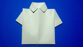 Camisa de Papel  Origami paso paso [upl. by Ethyl698]