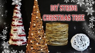 DIY String Christmas Tree [upl. by Bidle]