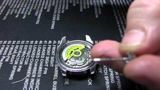 How to Mod Invicta 8926 Pro Diver Part 2  Caseback Crown amp Movement [upl. by Aremaj]