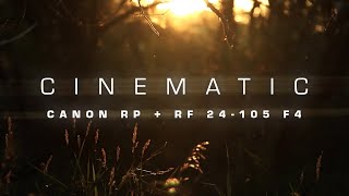 Canon RP  RF 24105mm f4 USM Lens Cinematic Test Video [upl. by Nohsyar686]