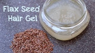 How to Make Flax Seed Hair Gel [upl. by Korney]