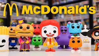 Unboxing The ENTIRE McDonalds Funko Pop Collection [upl. by Hammel]