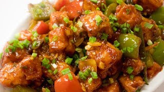 Paneer Chili Recipe  How to make Perfect Restaurant Style Dry Chilli Paneer  Indo Chinese [upl. by Asiled]