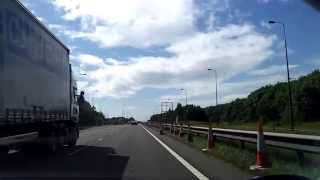 ASMR Driving in the UK A19 Southbound Through Tyne Tunnel [upl. by Supmart]