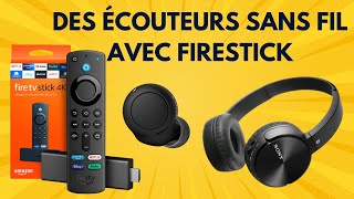 Comment connecter des écoteurs sans fil Bluetooth à un Firestick de Amazon [upl. by Roxi]