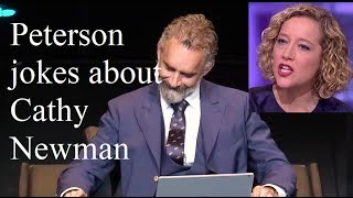 Jordan Peterson Jokes About Cathy Newman [upl. by Andrien]