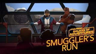 Hondo Ohnaka Animatronic at Smugglers Run in Star Wars Galaxys Edge [upl. by Dubenko]