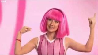 Grown Stephanie Teaches us Lazy Town Moves [upl. by Buroker61]