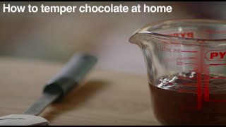 How To Temper Chocolate  Good Housekeeping UK [upl. by Mordecai]