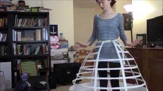 Round Cage Crinoline  Part 6 [upl. by Nnednarb857]