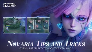 Gameplay Explained  Novaria  Mobile Legends Bang Bang [upl. by Den]