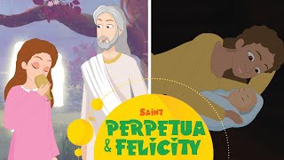 Story of Saints Perpetua and Felicity  Stories of Saints  EP83 [upl. by Misa]