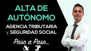 ¿Cómo DARSE de ALTA AUTONOMO ONLINE  Alta autónomo SEGURIDAD SOCIAL y HACIENDA  Paso a Paso [upl. by Oiramal891]