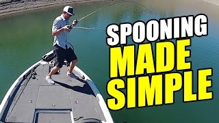 How To Fish Spoons The Best Way Lucky Tackle Box Tips [upl. by Ymma72]