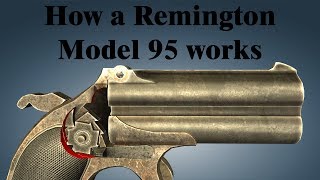 How a Remington Model 95 Double Derringer works [upl. by Perkoff]