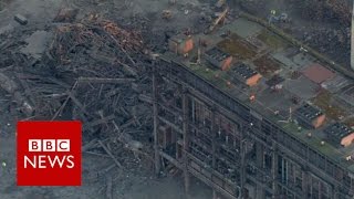 Didcot Power Station explosion  BBC News [upl. by Consolata]