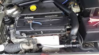 Saab 95 crank case ventilation problem [upl. by Ermeena]