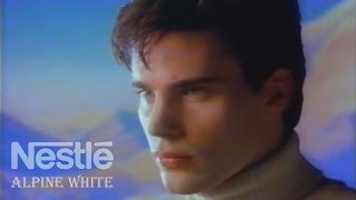 Nestlé Alpine White quotSweet Dreamsquot Commercial 1986  Maxfield Parrish [upl. by Cilo]