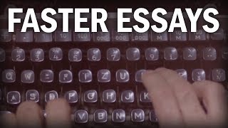 How to Write Essays and Research Papers More Quickly [upl. by Geraint]