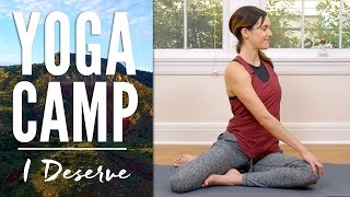 Yoga Camp  Day 13  I Deserve [upl. by Amihc454]