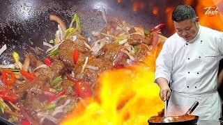 Simple Beef Stir Fry Recipe That Is Awesome • Taste Show [upl. by Llamaj]