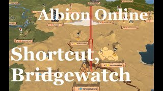 Albion Online  Caerleon to Bridgewatch fast almost safely [upl. by Camala]