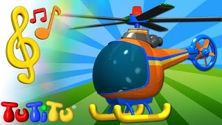 TuTiTu Toys and Songs for Children  Helicopter [upl. by Dnalon]