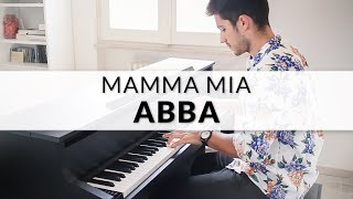 Mamma Mia  ABBA  Piano Cover  Sheet Music [upl. by Barbra]