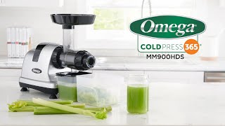 MM900HDS Low Speed Masticating Celery Juicer [upl. by Kate]