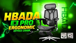 Hbada E3 Ergonomic Office Chair Review [upl. by Stoddart823]