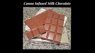 Canna Real Milk Chocolate  Chocolate Tempering 3 Ways [upl. by Sulihpoeht870]