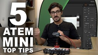 BlackMagic ATEM MINI 5 Top Tips amp Tricks  Save Setup Monitor Audio  More [upl. by Hump774]