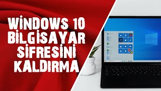 Windows 10 Başlangıç Şifresini Parola Kaldırma [upl. by Acinot]