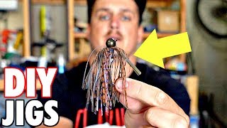 How to Make PERFECT Fishing Jigs  Start to Finish [upl. by Forlini599]