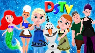 Elsa and Anna Sisters Of Arendelle COMPILATION Full Frozen Episodes for Children Disney SvenTV [upl. by Nilo]