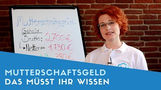 ▶ Alles zum Mutterschaftsgeld [upl. by Criswell]