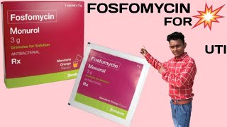 Fosfomycin Monurol How To Take [upl. by Tamera296]