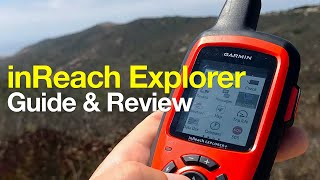 InDepth Garmin Inreach Explorer Review  HikingGuycom [upl. by Holofernes]