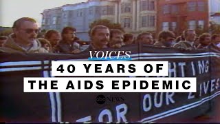 HIV survivors reflect on 40 years of AIDS epidemic l ABC News [upl. by Ury258]