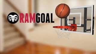 RAMgoal Indoor Mini Basketball Hoop [upl. by Alakim]