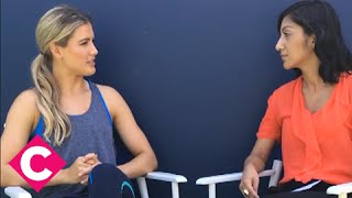 An interview with Eugenie Bouchard [upl. by Nivrehs331]